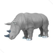 Boneco Rinoceronte Bicho Safari Brinquedo Colecionável Menino Menina Boneco Rinoceronte Bicho Safari Brinquedo Colecionável Menino Menina