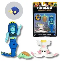 Boneco Roblox Marmaid Life Urania - Com Código Virtual Sunny Boneco Roblox Marmaid Life Urania - Com Código Virtual Sunny