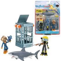 Boneco Roblox Shark Cage Devseries Jaula do Tubarão - Sunny Brinquedos