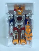 Boneco Robô Com Luz E Som Interestelar Espacial 27Cm Presente Brinquedo Criança 3859 Pica Pau