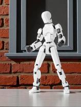 Boneco Robo DESMONTADO 100% Articulado Dummy 13 Figura de Ação Brinquedo Miniatura Presente Infantil 20cm