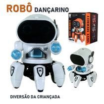 Boneco Robô Genext Dançarino com Luzes e movimentos de Coreografia Diversão e Alegria da Criançada - Toy King