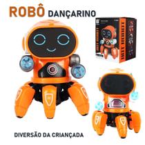 Boneco Robô Genext Dançarino com Luzes e movimentos de Coreografia Diversão e Alegria da Criançada - Toy King