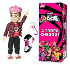 Boneco Robson Dos Rosa 26cm Com Emilly Vick Katlen