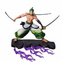 Boneco Rorono Zoro Anime One Piece Luffy Estatueta Brinquedo Colecionavel Action Figure Boneco Rorono Zoro Anime One Piece Luffy Estatueta Brinquedo Colecionavel Action Figure