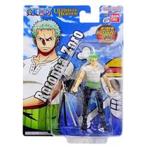 Boneco Roronoa Zoro One Piece Articulado 12cm Bandai