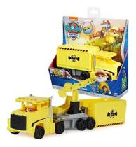 Boneco Rubble Patrulha Canina Veículo Temático Big Truck - Sunny Brinquedos