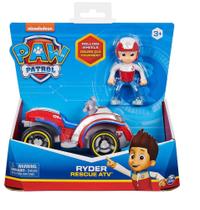 Boneco Ryder e Veículo De Resgate ATV Patrulha Canina Sunny