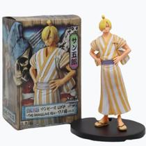 Boneco Sanji 17cm com kimono One Piece action figure