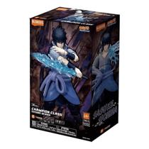 Boneco Sasuke Uchiha CHampion Class Naruto Blokees Polibrinq