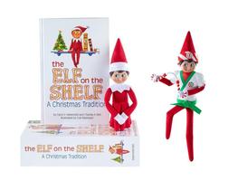 Boneco Scout Boy Azul com Olhos Azuis e Conjunto Karate Kicks do Elf on the Shelf Boneco Scout Boy Azul com Olhos Azuis e Conjunto Karate Kicks do Elf on the Shelf