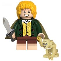 Boneco senhor dos aneis hobbit blocos de montar