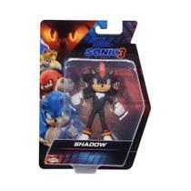 Boneco Shadow de 12cm - Sonic 3 Filme