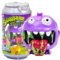 Boneco Shakeheadz Monstro Sonoro Peida Arrota Sortido - Dtc