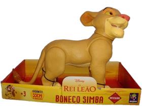 Boneco Simba Gigante 55 Cm Articulado O Rei Leão Mimo