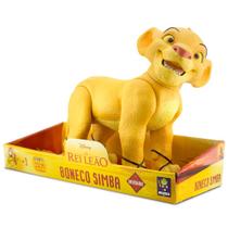 Boneco Simba O Rei Leão Gigante 55 cm Disney Mimo Toys