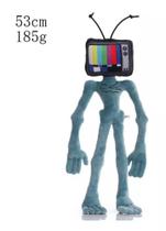 Boneco Siren Head Cabeça De Sirene Tv Articulado 55 Cm