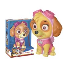 Boneco Skye Patrulha Canina Cofrinho Em Vinil Líder