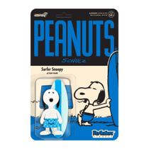 Boneco Snoopy Surfista Peanuts - Super7 - 9,5cm com Acessório Boneco Snoopy Surfista Peanuts - Super7 - 9,5cm com Acessório