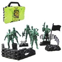 Boneco Soldado Militar Acessorio Base Militar 16 Peca Maleta Boneco Soldado Militar Acessorio Base Militar 16 Peca Maleta