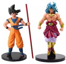 Boneco Son Goku Figura de Dragon Ball Coleção Kit 2 Brinquedo
