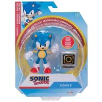 Boneco Sonic Articulado com Caixa de ITENS 10CM SUNNY Boneco Sonic Articulado com Caixa de ITENS 10CM SUNNY