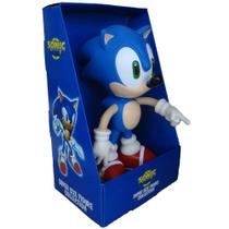 Boneco Sonic Articulado Grande Brinquedo Caixa Original Collection Lançamento Action Figure 23cm