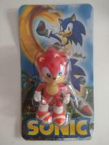 Boneco Sonic Collection pequeno 15cm Vermelho