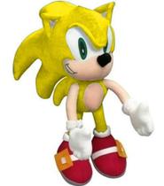 Boneco Sonic De Pelúcia 50cm Amarelo Ouriço Lindo Boneco Sonic De Pelúcia 50cm Amarelo Ouriço Lindo