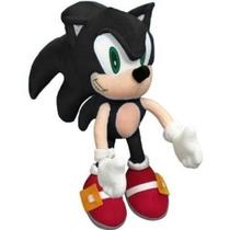 Boneco Sonic De Pelúcia 50cm Preto Ouriço Lindo Boneco Sonic De Pelúcia 50cm Preto Ouriço Lindo
