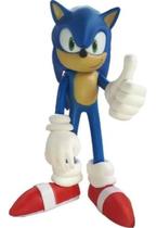 Boneco sonic infantil criança 23 cm azul