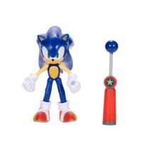 Boneco Sonic The Hedgehog - 10cm com Checkpoint Boneco Sonic The Hedgehog - 10cm com Checkpoint