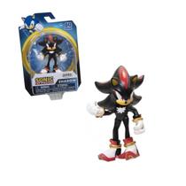 Boneco Sonic The Hedgehog Articulado 6,5cm Shadow Boneco Sonic The Hedgehog Articulado 6,5cm Shadow