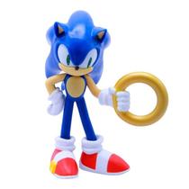 Boneco Sonic The Hedgehog Filme Sonic 3 Esmeralda Anel Just Toys