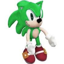 Boneco Sonic Verde de pelúcia macia 50cm - R.H STORE