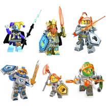 Boneco Sortido e Unitário Block Heroes Missão Medieval Polibrinq - BL607