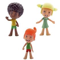 Boneco Sortido e Unitário Mundo Bita - Lila, Dan e Tito em Vinil Líder Brinquedos - 2845