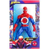 Boneco Spiderman/Homem aranha com 60cm e 20 falas - MIMO