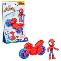Boneco Spidey 6 cm com Veículo Hasbro F4001