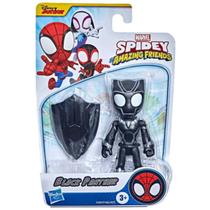 Boneco Spidey Pantera Negra Amazing Friends - F3997 Hasbro