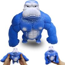 Boneco Squishy Gorilla FULLYOOUPUP - Alívio do Estresse (Azul)