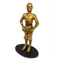 Boneco Star Wars C3Po 5Cm Resina Boneco Star Wars C3Po 5Cm Resina