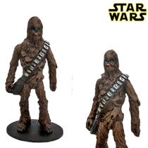 Boneco Star Wars Chewbacca 18cm Em Resina