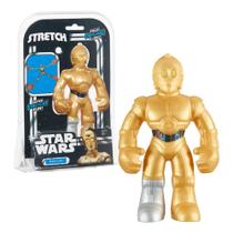 Boneco Star Wars Elástico 17cm C-3PO Sunny - 003490 Boneco Star Wars Elástico 17cm C-3PO Sunny - 003490