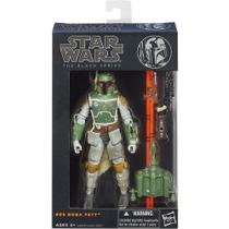 Boneco star wars the black series boba fett mandaloriano - 15 cm - série laranja - ano 2013