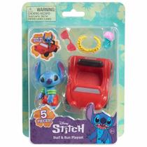 Boneco STITCH de 5CM com Acessorios SURF &amp SUN STITCH SUNNY 3990