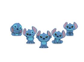 Boneco Stitch Mini Figuras Little Figs - 5 unidades