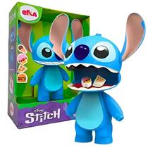 Boneco Stitch Realista Articulado C/ Acessórios Abre a Boca 1288 - Elka