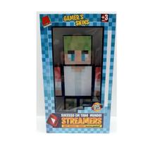 Boneco Streamers - Tommy - Minecraft - Algazarra