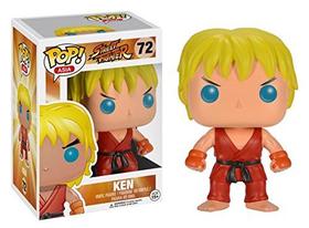 Boneco Street Fighter Ken POP! Vinil Exclusivo SDCC 2016, FunKo